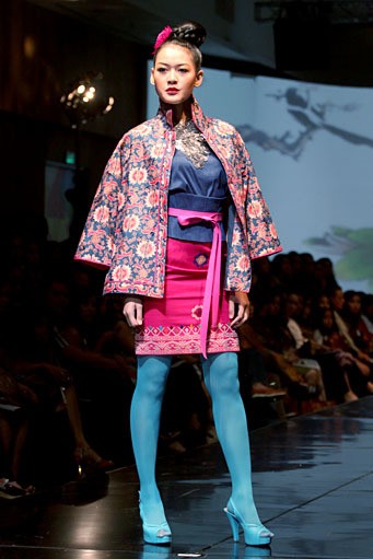 Stephanus Hamy Jambi To Bali. Jakarta Fashion & Food Festival 2011 at Ballroom Hotel Haris. Kalapa Gading. Jakarta. [Foto: Mohammad Abduh/Wolipop]