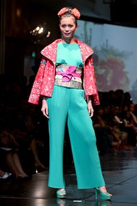 Stephanus Hamy Jambi To Bali. Jakarta Fashion & Food Festival 2011 at Ballroom Hotel Haris. Kalapa Gading. Jakarta. [Foto: Mohammad Abduh/Wolipop]