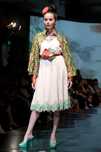 Stephanus Hamy Jambi To Bali. Jakarta Fashion & Food Festival 2011 at Ballroom Hotel Haris. Kalapa Gading. Jakarta. [Foto: Mohammad Abduh/Wolipop]