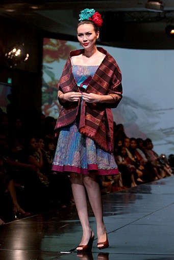 Stephanus Hamy Jambi To Bali. Jakarta Fashion & Food Festival 2011 at Ballroom Hotel Haris. Kalapa Gading. Jakarta. [Foto: Mohammad Abduh/Wolipop]