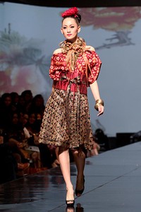 Stephanus Hamy Jambi To Bali. Jakarta Fashion & Food Festival 2011 at Ballroom Hotel Haris. Kalapa Gading. Jakarta. [Foto: Mohammad Abduh/Wolipop]