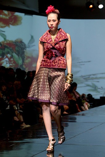 Stephanus Hamy Jambi To Bali. Jakarta Fashion & Food Festival 2011 at Ballroom Hotel Haris. Kalapa Gading. Jakarta. [Foto: Mohammad Abduh/Wolipop]