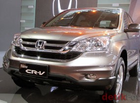 Honda CR-V Dirampas di Tol Jagorawi