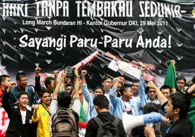 Mahasiswa Kampanye Antitembakau