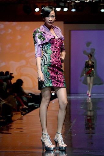 Misan Kopaka All Purpose Perfection. Jakarta Fashion & Food Festival 2011 at Ballroom Hotel Harris. Kalapa Gading. Jakarta. [Foto: Mohammad Abduh/Wolipop]