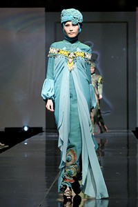 Mysha Soul Bright. Jakarta Fashion & Food Festival 2011 at Ballroom Hotel Haris. Kalapa Gading. Jakarta. [Foto: Mohammad Abduh/Wolipop]