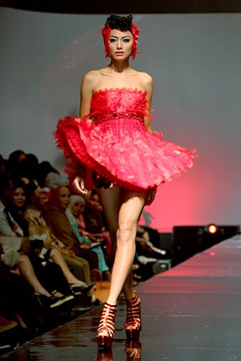 Jazz Pasay Angsa Merah. Jakarta Fashion & Food Festival 2011 at Ballroom Hotel Harris. Kelapa Gading. Jakarta. [Foto: Mohammad Abduh/Wolipop]