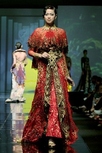 Joko Sasongko. Jakarta Fashion & Food Festival 2011 at Ballroom Hotel Harris. kelapa Gading. Jakarta. [Foto: Mohammad Abduh/Wolipop]