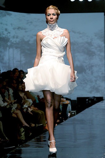 Harry Lam. Jakarta Fashion & Food Festival 2011 at Ballroom Hotel Harris. Kelapa Gading. Jakarta. [Foto: Mohammad Abduh/Wolipop]