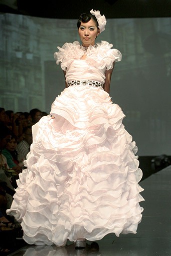 Rebecca Ing Una Mattina di Sole. Jakarta Fashion & Food Festival 2011 at Ballroom Hotel Harris. Kelapa Gading. Jakarta. [Foto: Mohammad Abduh/Wolipop]