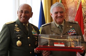 KASAD: Tingkatkan Kerjasama Militer RI-Italia