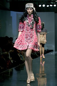 Taruna K.Kusmayadi Fastlane. Jakarta Fashion & Food Festival 2011 at Ballroom Hotel Harris. Kelapa Gading. Jakarta. [Foto: Mohammad Abduh/Wolipop]