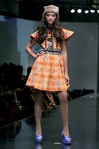 Taruna K.Kusmayadi Fastlane. Jakarta Fashion & Food Festival 2011 at Ballroom Hotel Harris. Kelapa Gading. Jakarta. [Foto: Mohammad Abduh/Wolipop]