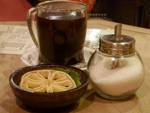 Pisgor Sambal Roa plus Kopi Sidikalang Mantap!