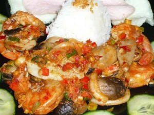 Pepes Sea Food Jamur China, Muantaap!