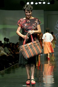 Dina Midiani Simply Irresistible of Tapanuli. Jakarta Fashion & Food Festival 2011 at Ballroom Hotel Harris. Kelapa Gading. Jakarta. [Foto: Mohammad Abduh/Wolipop]