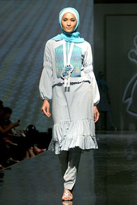 Nerissa by Nieta Hidayani. Jakarta Fashion & Food Festival 2011. Ballroom Hotel Harris. Kelapa Gading. Jakarta. [Foto: Mohammad Abduh/Wolipop]