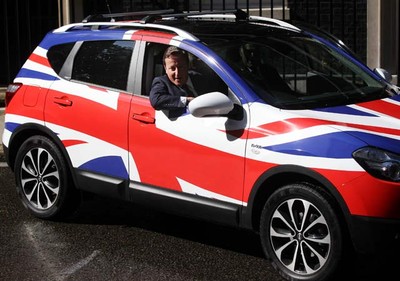 PM Inggris dan Nissan Qashqai