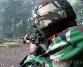 TNI-AD & AD-AS Latihan Jinakkan Bom Rakitan
