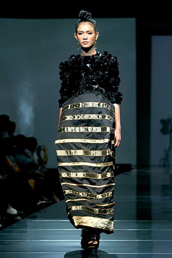 Didi Budiardjo Juxtapose. Jakarta Fashion & Food Festival 2011. Hotel Harris. Kelapa Gading. Jakarta. [Foto: Mohammad Abduh/Wolipop]