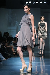 Votum by Sebastian Gunawan Up Town Girl. Jakarta Fashion & Food Festival 2011 at Ballroom Hotel Harris. Jakarta. [Foto: Mohammad Abduh/Wolipop]