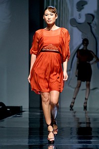 Votum by Sebastian Gunawan Up Town Girl. Jakarta Fashion & Food Festival 2011 at Ballroom Hotel Harris. Jakarta. [Foto: Mohammad Abduh/Wolipop]