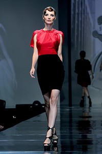 Votum by Sebastian Gunawan Up Town Girl. Jakarta Fashion & Food Festival 2011 at Ballroom Hotel Harris. Jakarta. [Foto: Mohammad Abduh/Wolipop]