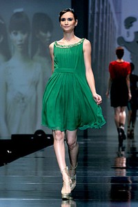 Votum by Sebastian Gunawan Up Town Girl. Jakarta Fashion & Food Festival 2011 at Ballroom Hotel Harris. Jakarta. [Foto: Mohammad Abduh/Wolipop]