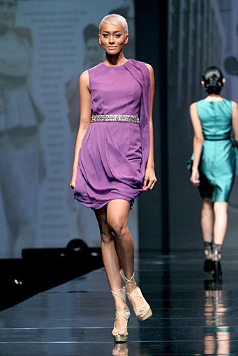 Votum by Sebastian Gunawan Up Town Girl. Jakarta Fashion & Food Festival 2011 at Ballroom Hotel Harris. Jakarta. [Foto: Mohammad Abduh/Wolipop]