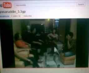 Nyasaruddin, Video Kritik untuk Nazaruddin Beredar di Youtube