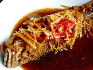 Ikan Ceng Cuan Masakan Khas Cina Benteng