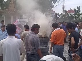 1.500 Sopir Taksi di Batam Mogok Kerja