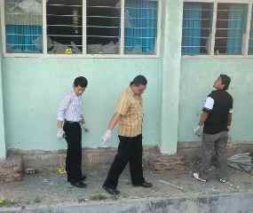 Ledakan di SMPN 4 Kepanjen Diduga Berasal Dari Petasan