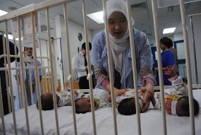 Bayi Kembar 4 Lahir di Tangerang
