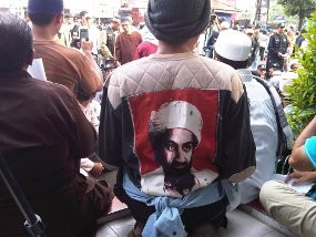 Pendukung Baasyir Doa Bersama