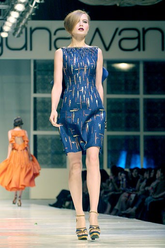 Sebastian Gunawan Reflection of You at Grand Ballroom Hotel Mulia. Senayan. Jakarta. [Foto: Mohammad Abduh/Wolipop]