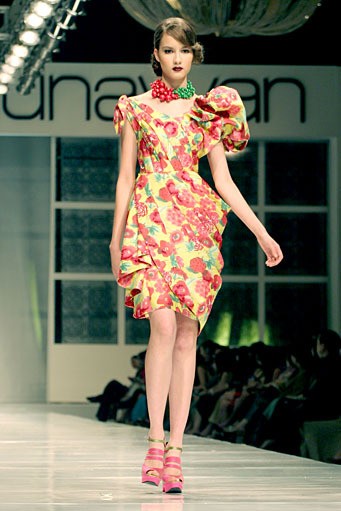 Sebastian Gunawan Reflection of You at Grand Ballroom Hotel Mulia. Senayan. Jakarta. [Foto: Mohammad Abduh/Wolipop]