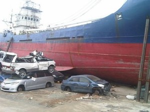 Ini Wajah Miyagi Pasca Gempa dan Tsunami 