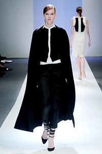 Antonio Berardi. Fall/Winter 2011. London Fashion Week FW 2011. [Photo by Chris McGrath/Getty Images for Audi Fashion Festival]