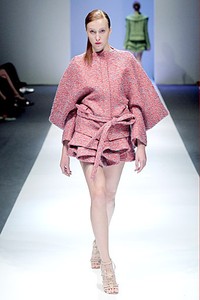 Antonio Berardi. Fall/Winter 2011. London Fashion Week FW 2011. [Photo by Chris McGrath/Getty Images for Audi Fashion Festival]