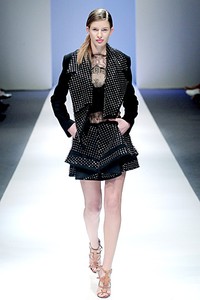 Antonio Berardi. Fall/Winter 2011. London Fashion Week FW 2011. [Photo by Chris McGrath/Getty Images for Audi Fashion Festival]