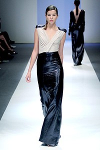 Antonio Berardi. Fall/Winter 2011. London Fashion Week FW 2011. [Photo by Chris McGrath/Getty Images for Audi Fashion Festival]