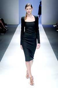 Antonio Berardi. Fall/Winter 2011. London Fashion Week FW 2011. [Photo by Chris McGrath/Getty Images for Audi Fashion Festival]