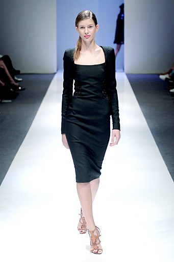 Antonio Berardi. Fall/Winter 2011. London Fashion Week FW 2011. [Photo by Chris McGrath/Getty Images for Audi Fashion Festival]