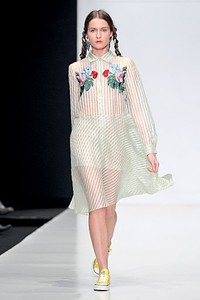 Elena Souproun, Fall/Winter 2011. New York Fashion Week 2011. [Foto: Pascal Le Segretain/Getty Images]