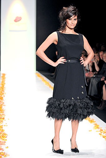 Elena Souproun, Fall/Winter 2011. New York Fashion Week 2011. [Foto: Pascal Le Segretain/Getty Images]