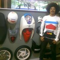 Honda Scoopy UNKL347, Motor Berdesain ala Distro
