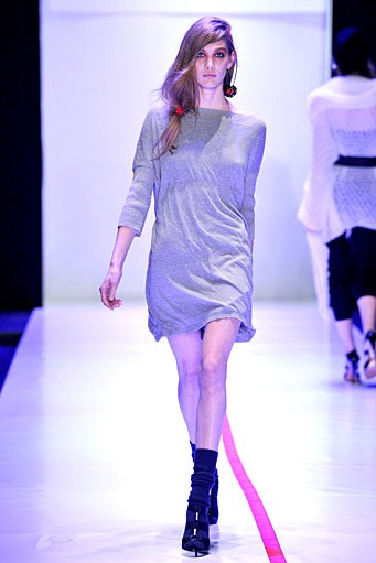 Lyudmila Norsoyan, Fall/Winter 2011. New York Fashion Week 2011. [Foto: Pascal Le Segretain/Getty Images]