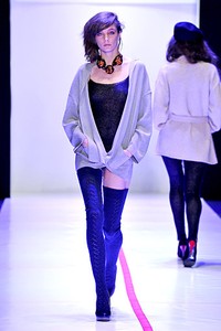 Lyudmila Norsoyan, Fall/Winter 2011. New York Fashion Week 2011. [Foto: Pascal Le Segretain/Getty Images]