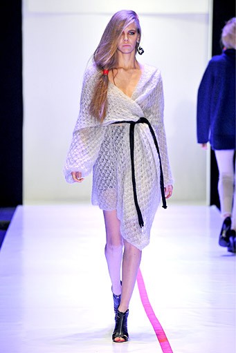 Lyudmila Norsoyan, Fall/Winter 2011. New York Fashion Week 2011. [Foto: Pascal Le Segretain/Getty Images]